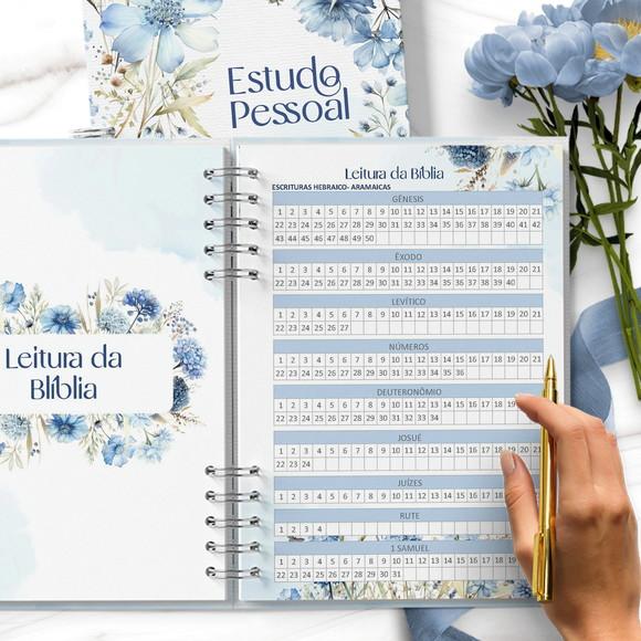 Arquivo Caderno Estudo Pessoal Feminino Jw Coleção Blue