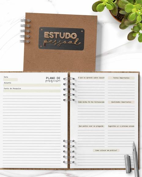 Arquivo Caderno Estudo Pessoal Jw Masculino