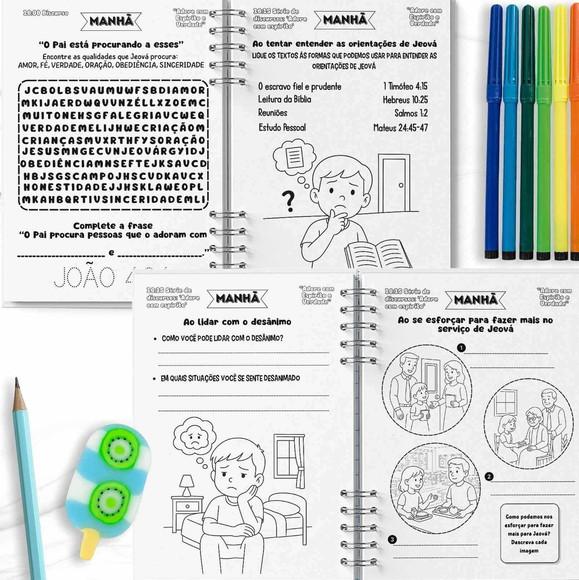 Arquivo Caderno Infantil Assembleias 2025 Adore com Espírito