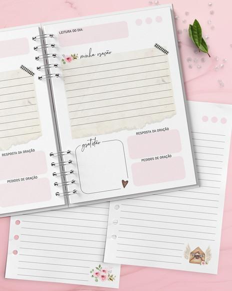 Arquivo Combo Fé com 19 Capas + Miolo Caderno Oração