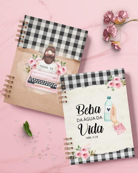 Arquivo Combo Fé com 19 Capas + Miolo Caderno Oração