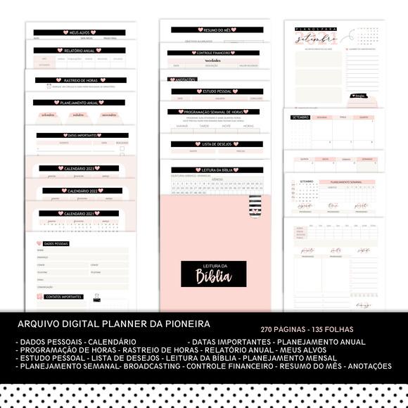 Arquivo Combo Planner da Pioneira Permanente