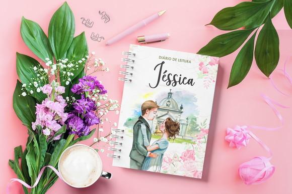 Arquivo Diário Leitura Jane Austen 6 Capas 4 Marca Páginas