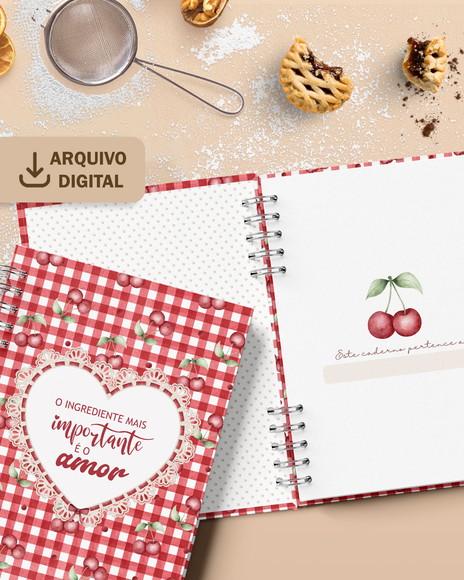 Arquivo Digital Caderno de Receitas Doce Amor