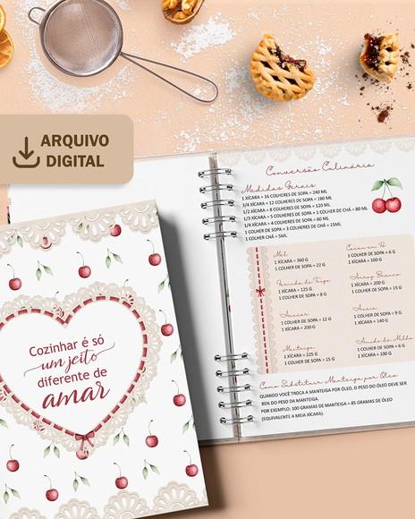 Arquivo Digital Caderno de Receitas Doce Amor