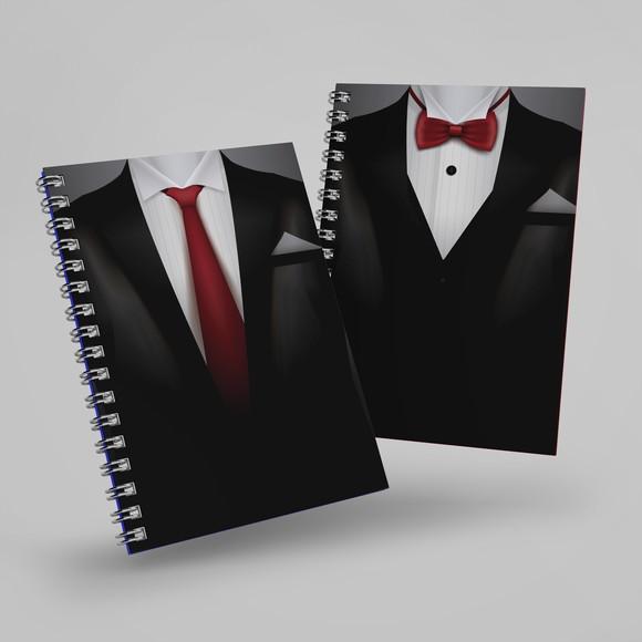 Arquivo Digital Capas Masculinas Ternos Encadernação