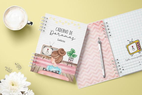 Arquivo Digital Diário de Doramas + 3 modelos de Capas
