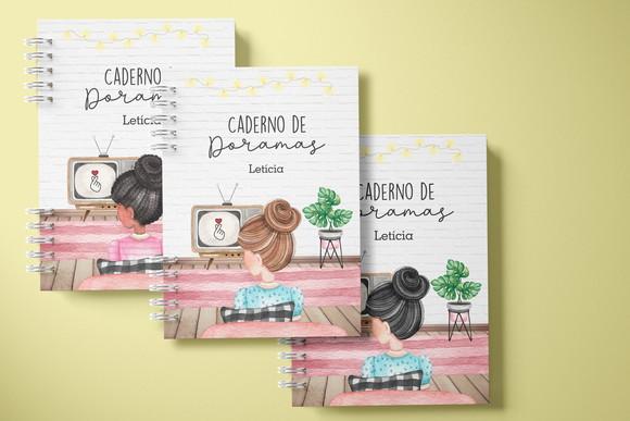 Arquivo Digital Diário de Doramas + 3 modelos de Capas