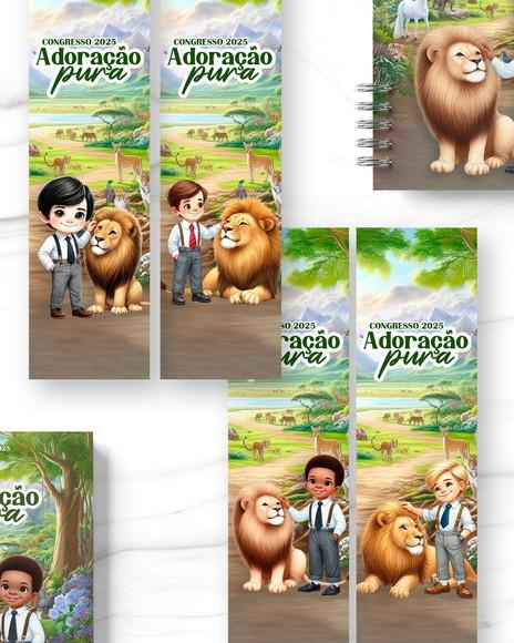 Arquivo Digital Kit Marca Páginas Infantil Congresso 2025