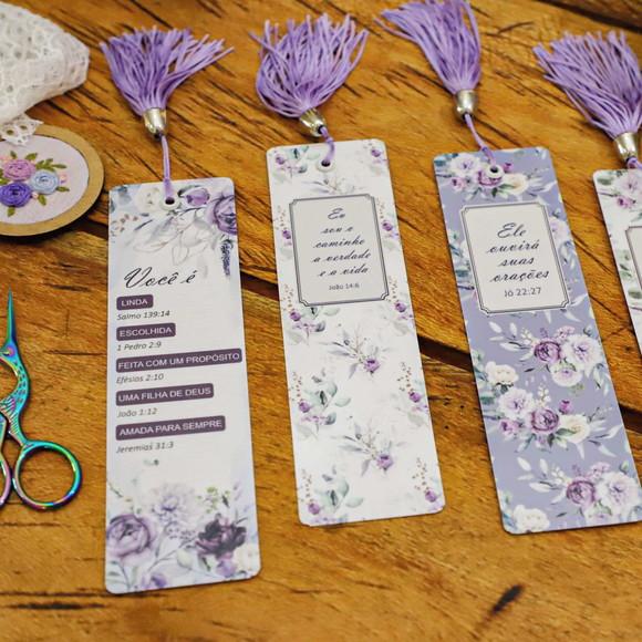 Arquivo Digital Marca Páginas Coleção Violeta