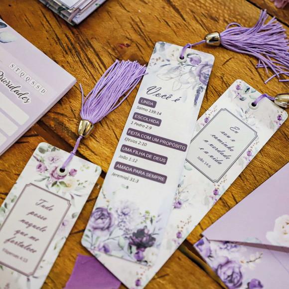 Arquivo Digital Marca Páginas Coleção Violeta