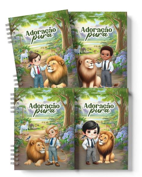 Arquivo Kit 9 Capas Infantil Congresso Adoração Pura