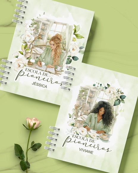 Arquivo Kit Caderno Escola de Pioneiros Jw Feminino