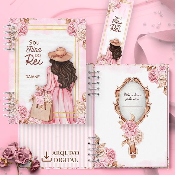 Arquivo Kit Cadernos e Marca Páginas Coleção Mulher Virtuosa