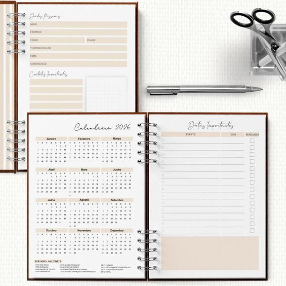 Arquivo Kit Planner Pioneiro Ano Serviço e 2026 Completo