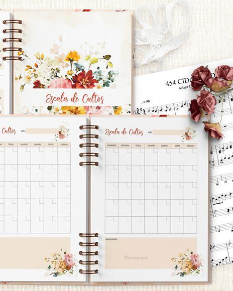 Arquivo Planner da Organista Oficializada Ccb
