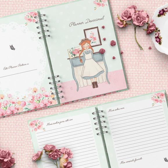 Arquivo Planner Devocional Anne de Green Gables