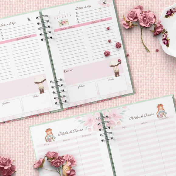 Arquivo Planner Devocional Anne de Green Gables