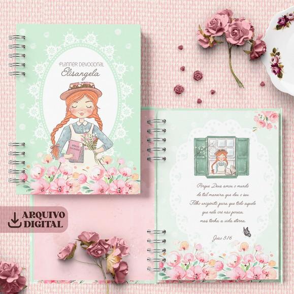 Arquivo Planner Devocional Anne de Green Gables