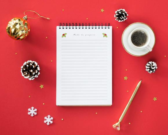 Bloquinho Receitas de Natal A6 (Envio por Link)