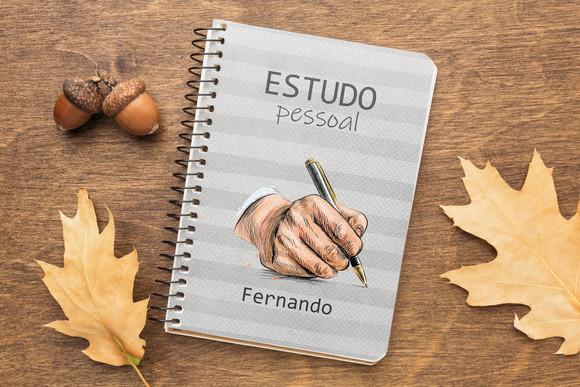 Caderno Estudo Pessoal Masculino Jw ( Não É Por Correio)