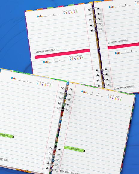 Combo 13 Capas e Miolos Agendas Escolares 2025 e Permanente