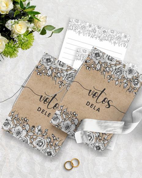 Combo 30 Capas e Miolo Planner da Noiva A5