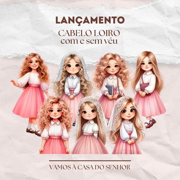 Kit Digital Ilustrações Vamos à Casa do Senhor
