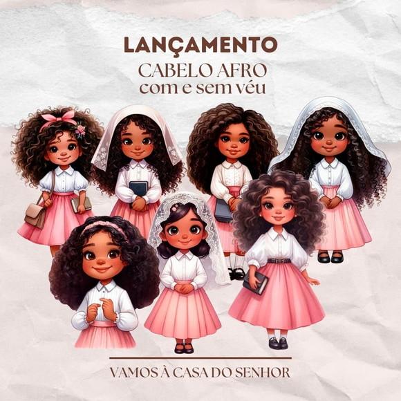 Kit Digital Ilustrações Vamos à Casa do Senhor