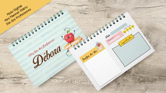 Miolo Digital Mini Planner Dia dos Professores