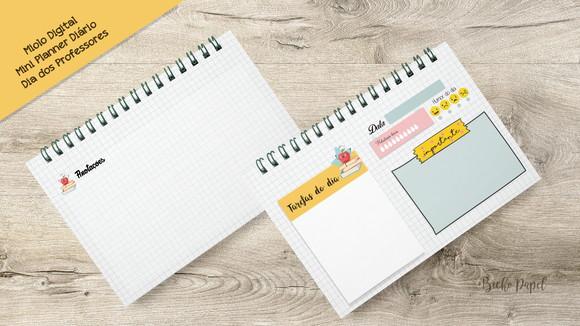 Miolo Digital Mini Planner Dia dos Professores