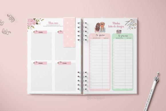 Planner Permanente Anne de Green Gables NÃO É POR CORREIO