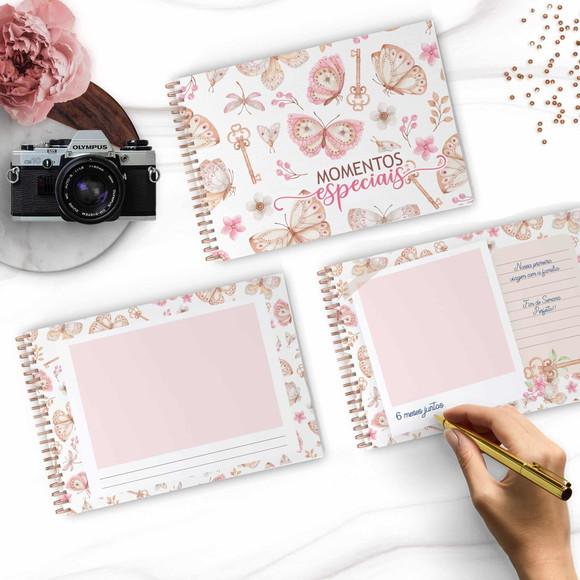 Super Combo Agendas Álbum Cadernos, Livro do Bebê e Mais