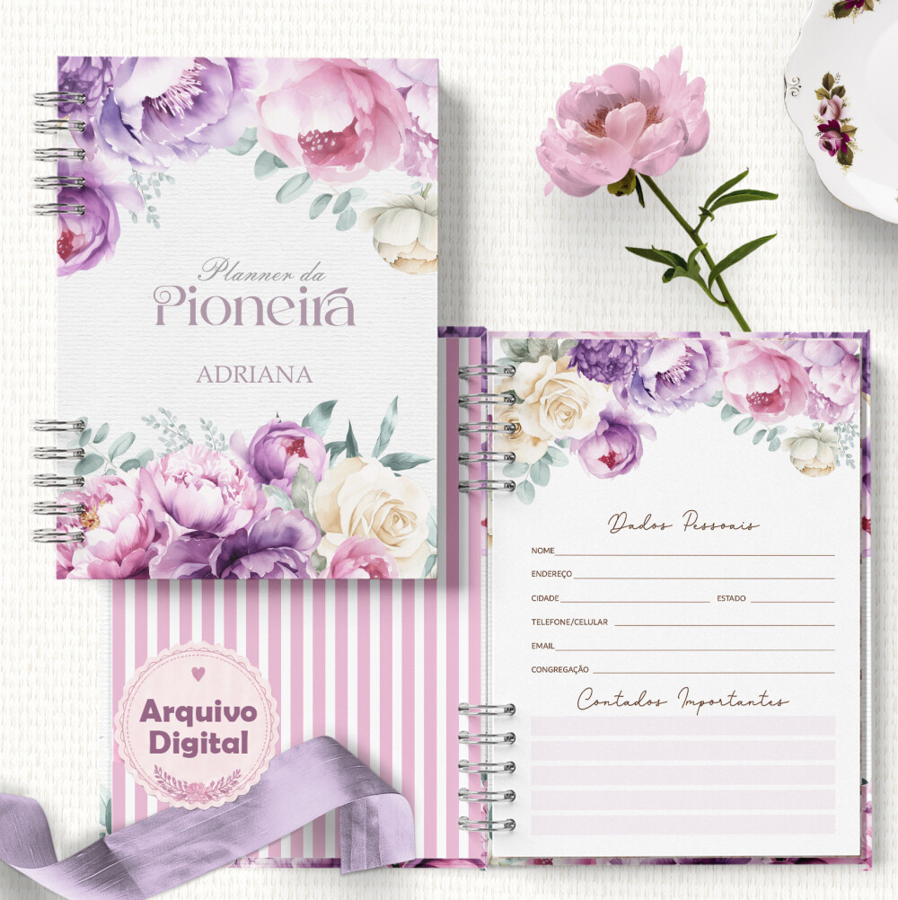 Kit Arquivos Planner da Pioneira SET2026 a AGO2027 e Planner 2027