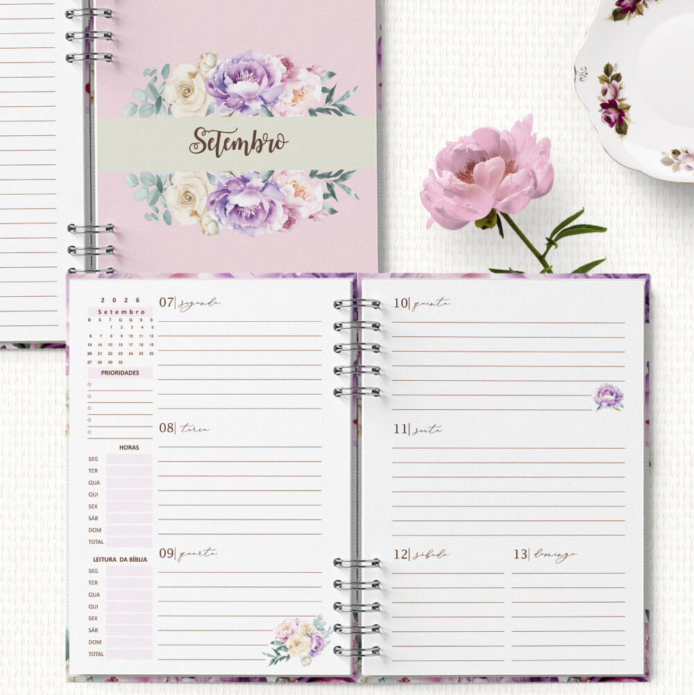 Kit Arquivos Planner da Pioneira SET2026 a AGO2027 e Planner 2027