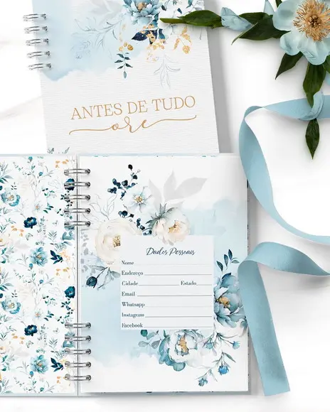 Agenda Digital Permanente 2 Dias Por Página com Versículos