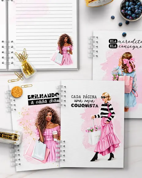 Arquivo 20 Capas 20 Miolos e 9 Lettering Fashion Girl