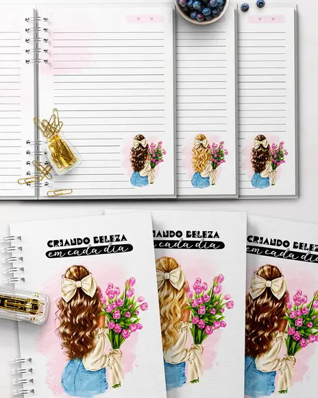 Arquivo 20 Capas 20 Miolos e 9 Lettering Fashion Girl