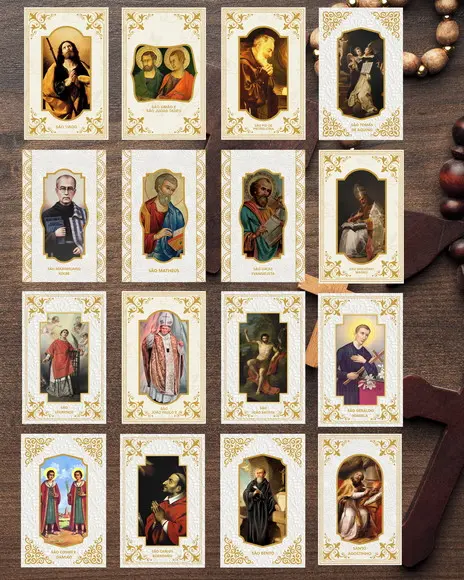 Arquivo 40 Santinhos Católicos  Parte 1