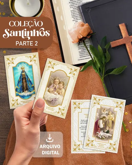 Arquivo 40 Santinhos Católicos  Parte 2