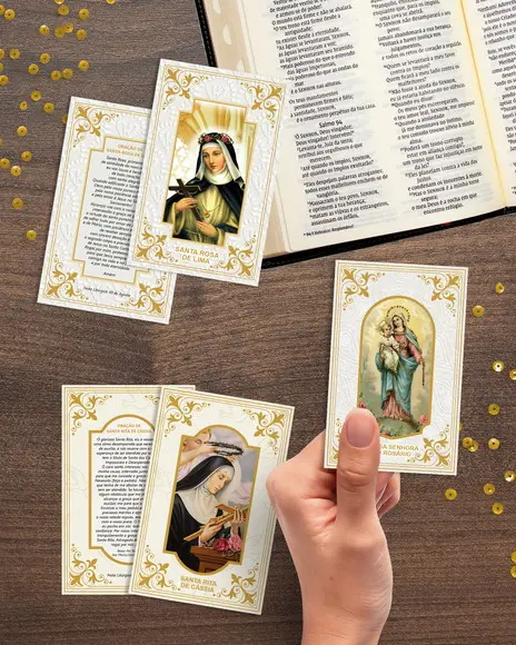 Arquivo 40 Santinhos Católicos  Parte 1