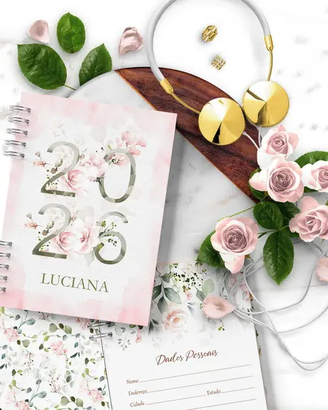 Arquivo Agenda Floral 2026 1 Dia Por Página (não É Correio)