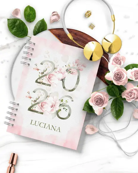 Arquivo Agenda Floral Perm. 2 Dia Por Página (não É Correio)