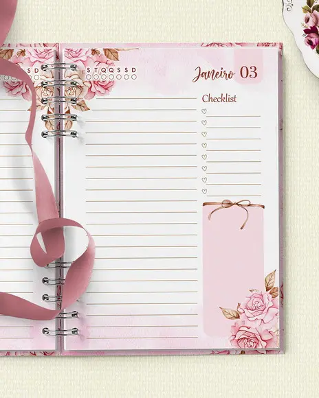 Arquivo Agenda Permanente 1 Dia Por Página Mulher Virtuosa