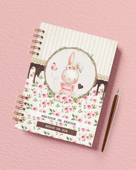 Arquivo Caderno de Pedidos de Páscoa - Nâo É Por Correio