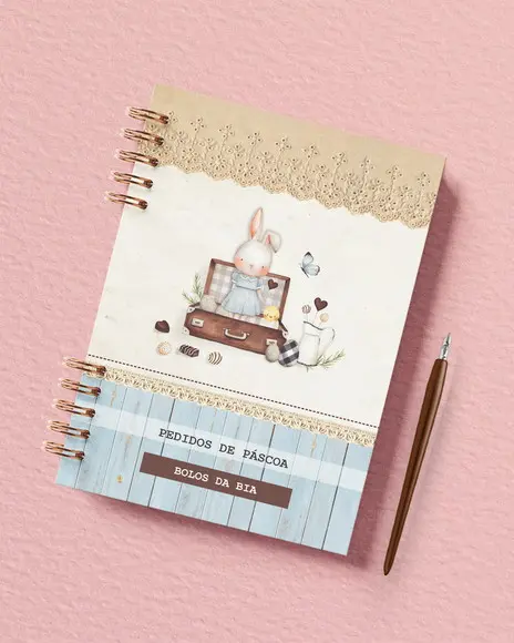 Arquivo Caderno de Pedidos de Páscoa - Nâo É Por Correio