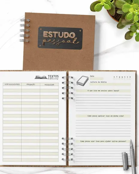 Arquivo Caderno Estudo Pessoal Jw Masculino