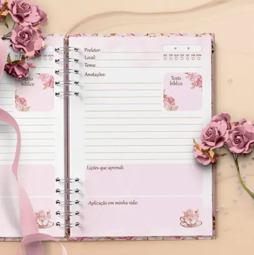 Arquivo Caderno Pregações Mulher Virtuosa