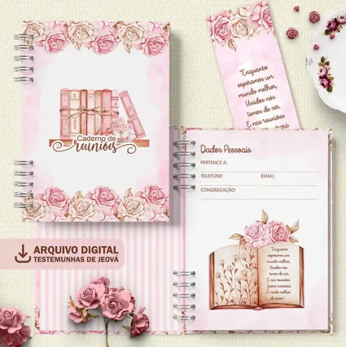 Arquivo Caderno Reuniões Testemunhas Jeová (envio Por Link)