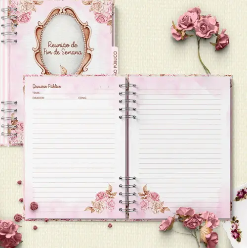 Arquivo Caderno Reuniões Testemunhas Jeová (envio Por Link)